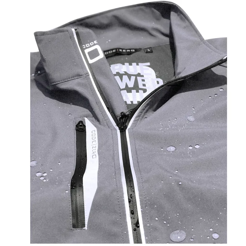 Code Zero Womens Halyard Softshell Jacket in Grey-1